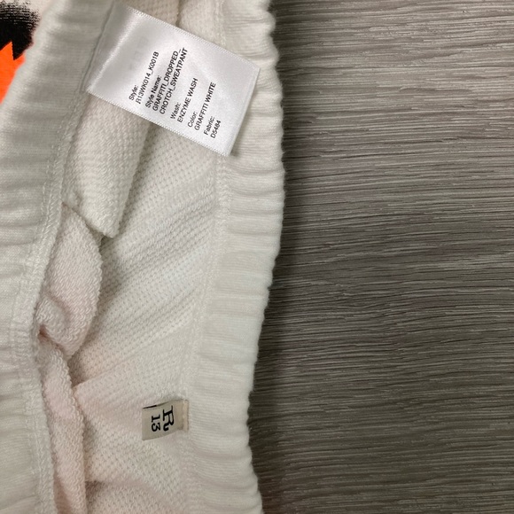 NEW R13 GRAFFITI DROP SWEATPANT. Size small - Picture 5 of 12